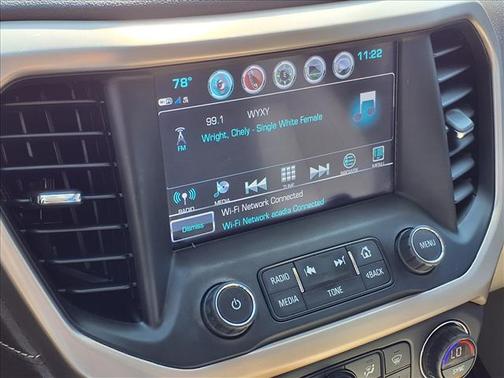 White 2017 GMC Acadia Denali