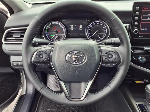 White 2023 Toyota Camry Hybrid SE