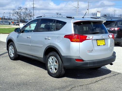Silver 2013 Toyota RAV4 LE