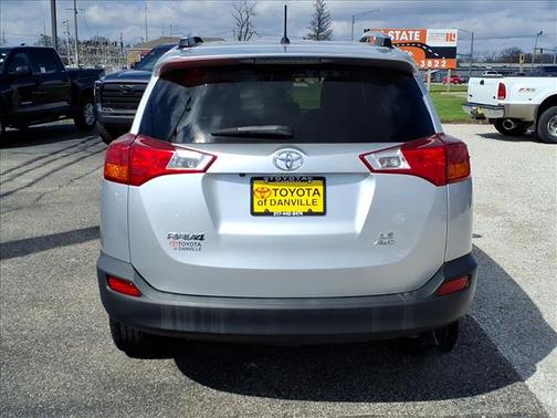 Silver 2013 Toyota RAV4 LE