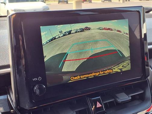 Red 2025 Toyota Corolla Cross Hybrid Nightshade HV