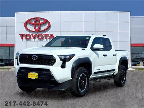 White 2025 Toyota Tacoma TRD Off Road
