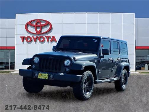 Gray 2017 Jeep Wrangler Unlimited Sport