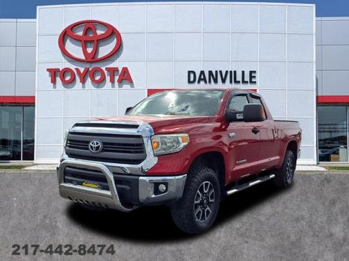 Red 2014 Toyota Tundra SR5