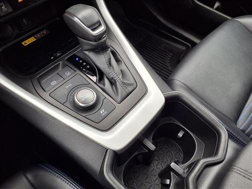 Blue 2022 Toyota RAV4 Hybrid SE