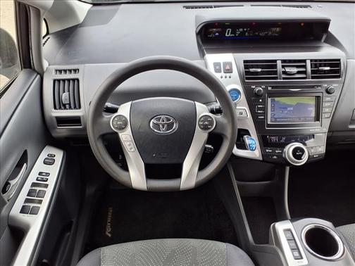 Silver 2013 Toyota Prius v Two