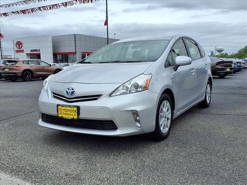 Silver 2013 Toyota Prius v Two