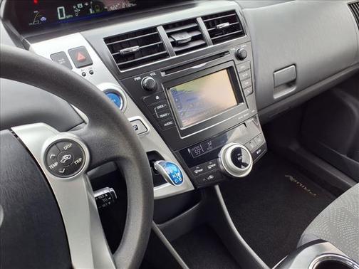 Silver 2013 Toyota Prius v Two