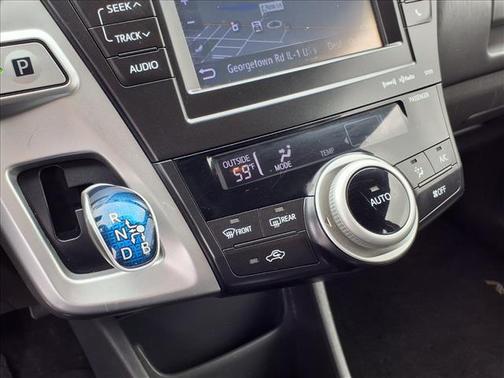 Silver 2013 Toyota Prius v Two