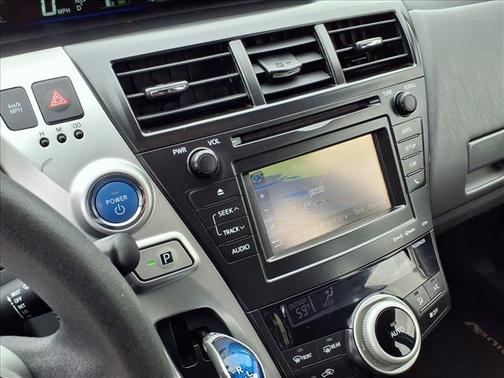 Silver 2013 Toyota Prius v Two