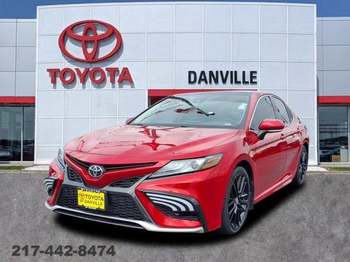 Red 2022 Toyota Camry XSE