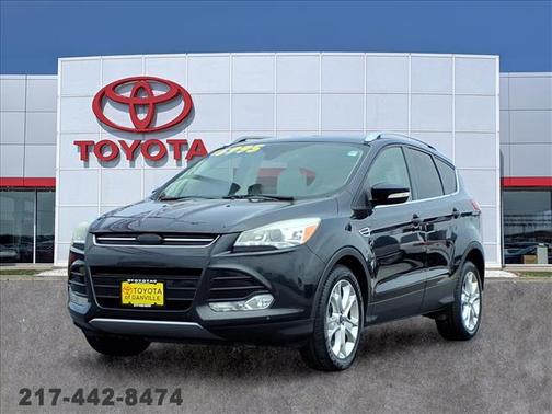 Black 2015 Ford Escape Titanium