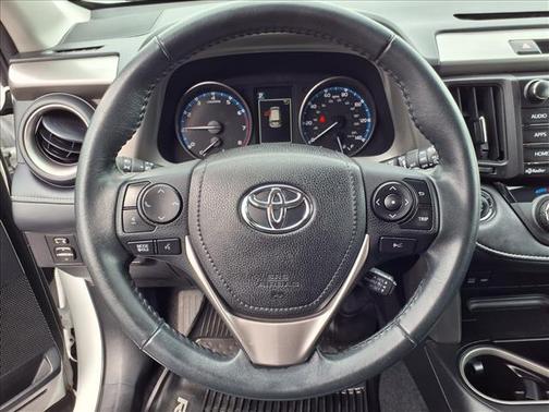 White 2017 Toyota RAV4 XLE