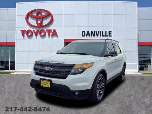 White 2015 Ford Explorer Sport