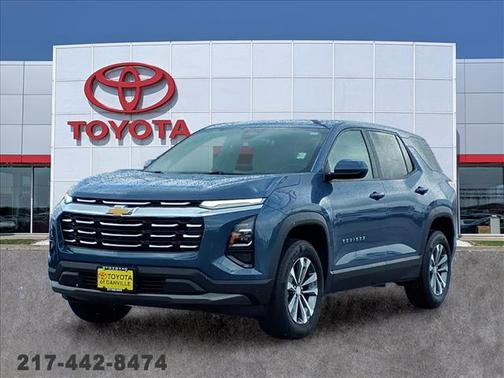 Blue 2025 Chevrolet Equinox 1LT