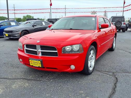 Red 2010 Dodge Charger SXT