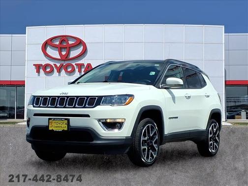 White 2018 Jeep Compass Limited