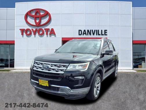 Black 2018 Ford Explorer Limited