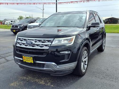 Black 2018 Ford Explorer Limited