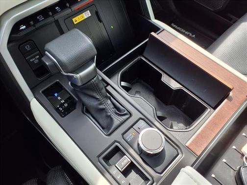 Red 2023 Toyota Tundra Hybrid Capstone