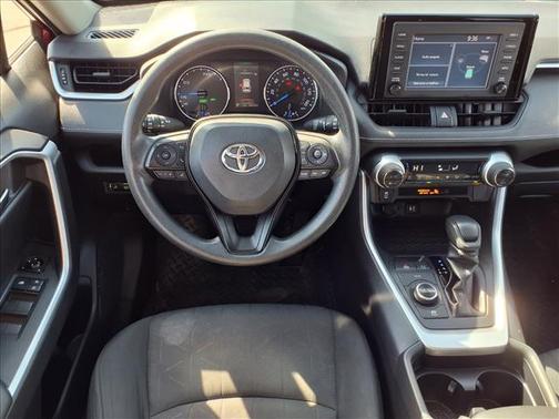Red 2019 Toyota RAV4 Hybrid XLE