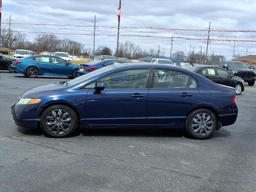 Blue 2008 Honda Civic LX