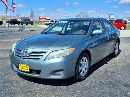 Green 2011 Toyota Camry LE