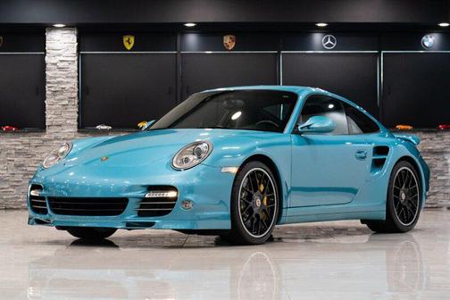Ipanema Blue Metallic 2012 Porsche 911 Turbo