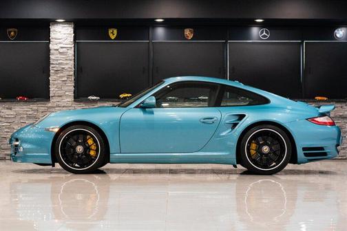 Ipanema Blue Metallic 2012 Porsche 911 Turbo