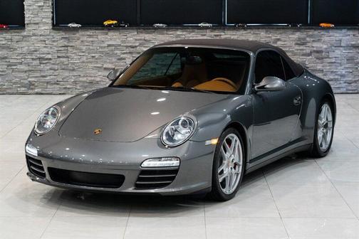 Meteor Gray Metallic 2009 Porsche 911 Carrera 4S Cabriolet