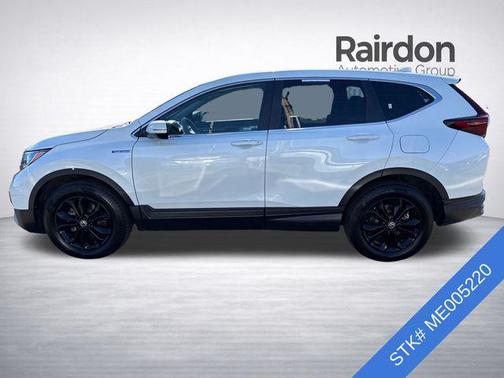 Platinum White Pearl 2021 Honda CR-V Hybrid EX