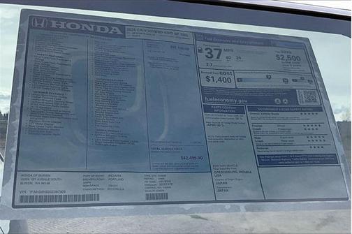 2025 Honda CR-V Hybrid Sport Touring