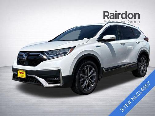 Platinum White Pearl 2022 Honda CR-V Hybrid Touring