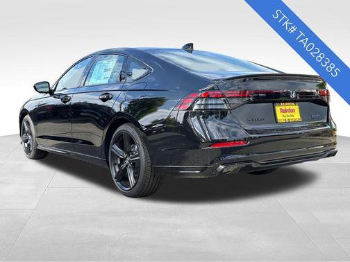 Crystal Black Pearl 2026 Honda Accord Hybrid Sport-L