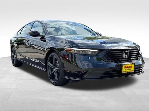 Crystal Black Pearl 2026 Honda Accord Hybrid Sport-L