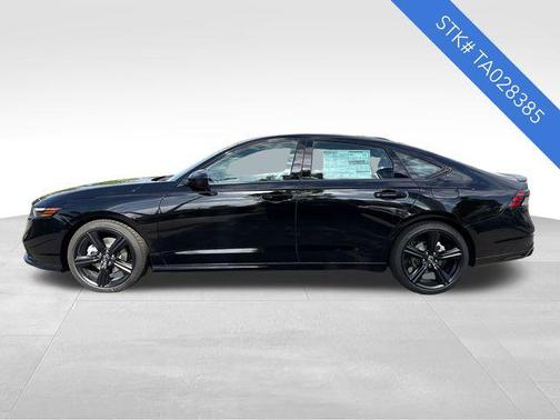 Crystal Black Pearl 2026 Honda Accord Hybrid Sport-L