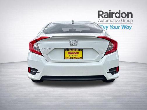 Championship White 2017 Honda Civic EX-T