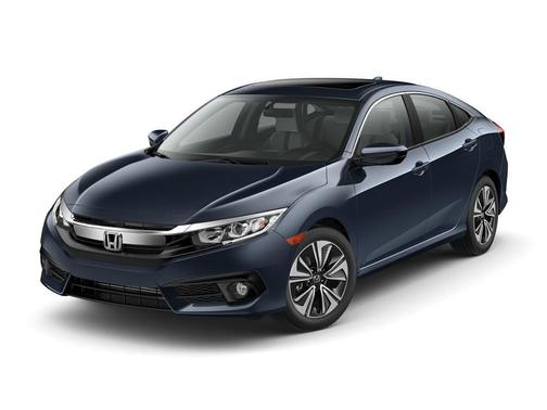Championship White 2017 Honda Civic EX-T