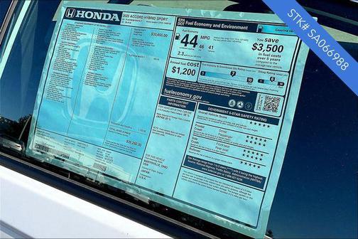 2025 Honda Accord Hybrid Base