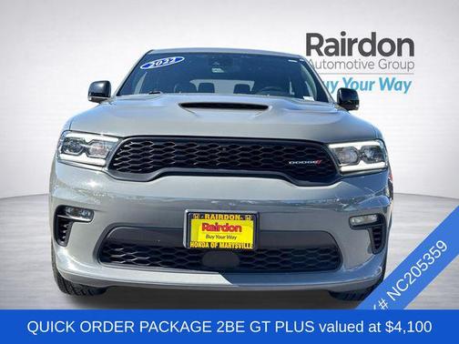 Destroyer Gray Clearcoat 2022 Dodge Durango GT Plus