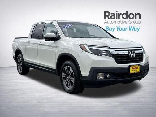 White Diamond Pearl 2018 Honda Ridgeline RTL