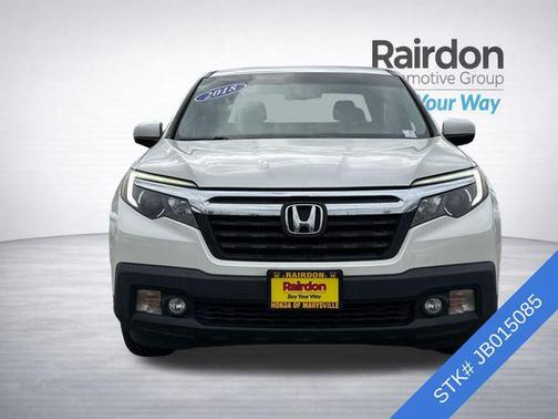 White Diamond Pearl 2018 Honda Ridgeline RTL