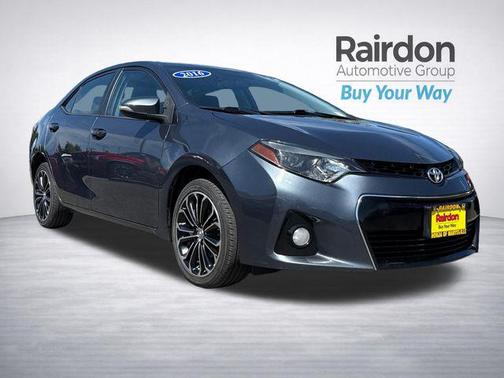 Slate Metallic 2016 Toyota Corolla S Premium