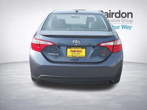 Slate Metallic 2016 Toyota Corolla S Premium