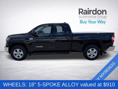 Midnight Black Metallic 2021 Toyota Tundra SR5