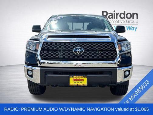Midnight Black Metallic 2021 Toyota Tundra SR5