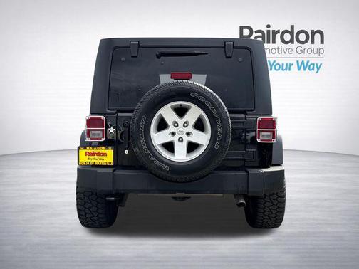 Black Clearcoat 2017 Jeep Wrangler Unlimited Sport