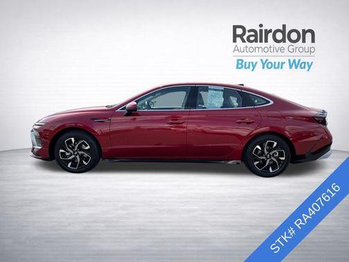 Ultimate red 2024 Hyundai SONATA SEL