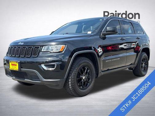 Diamond Black Crystal Pearlcoat 2018 Jeep Grand Cherokee Laredo
