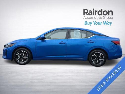 Electric Blue Metallic 2024 Nissan Sentra SV